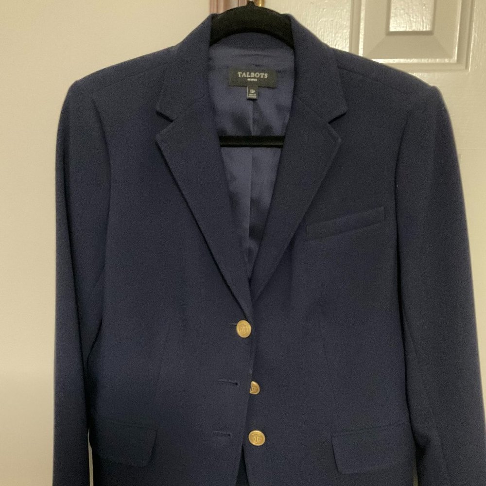 Talbots Navy Blazer